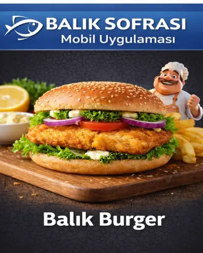 LEVREK BURGER 🌟DENEMELİSİN