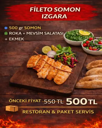 FİLETO SOMON IZGARA