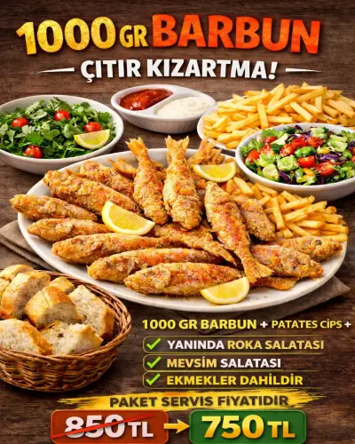 3 KİŞİLİK BARBUN