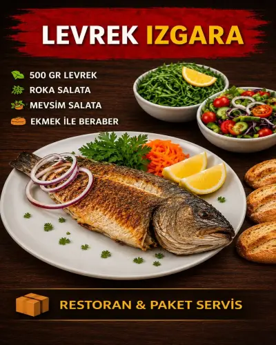 TÜM LEVREK IZGARA