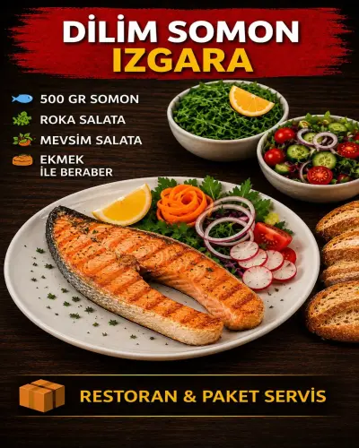 DİLİM SOMON IZGARA
