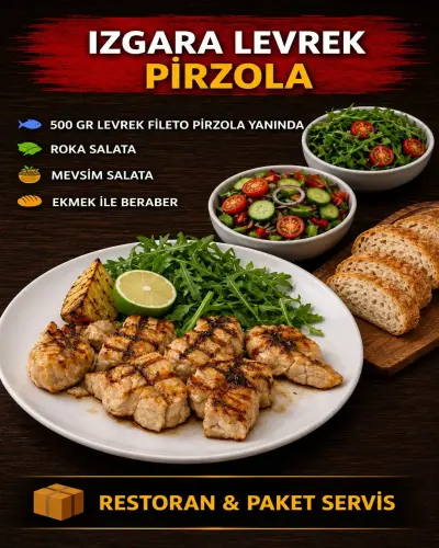 IZGARA LEVREK PİRZOLA  🍣