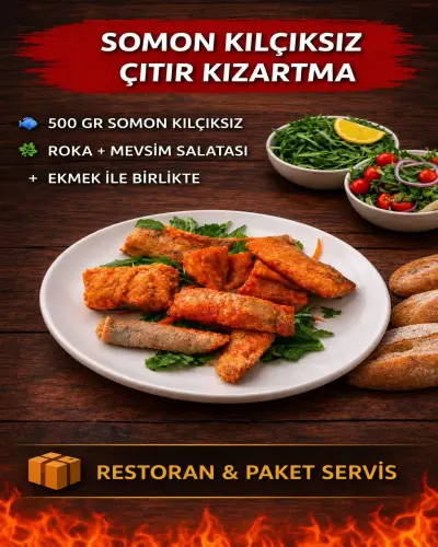 KIZARTMA KILÇIKSIZ HARİKA SOMON