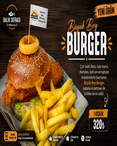 YENİ ÜRÜN BURGER ✅