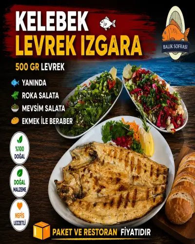 KELEBEK LEVREK IZGARA