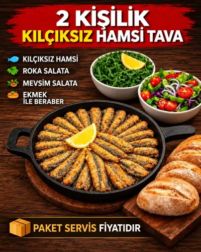 2'li KILÇIKSIZ TAVA