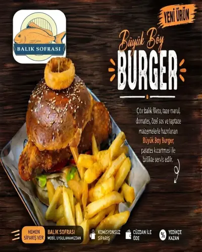 YENİ ÜRÜN BURGER ✅